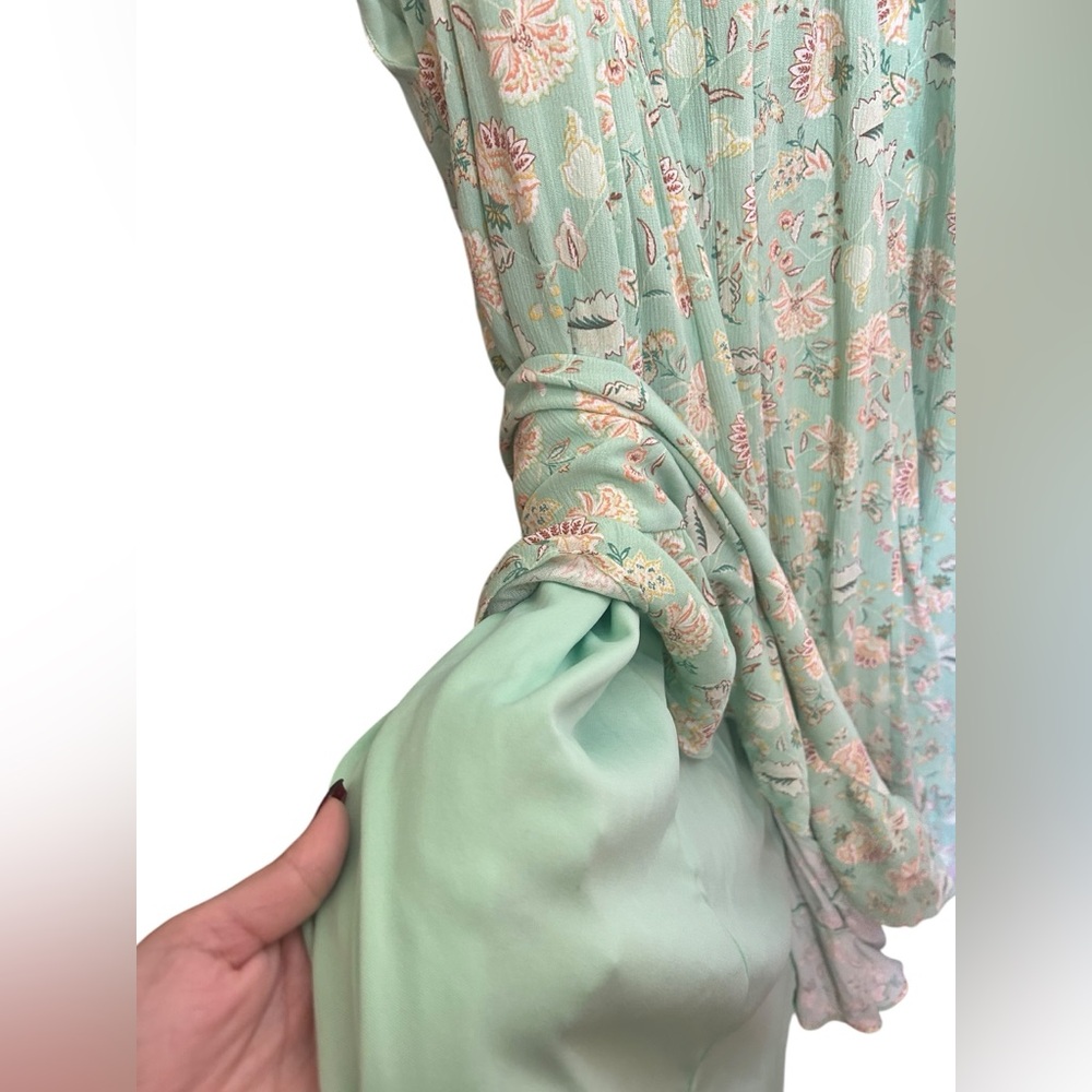 Torrid Floral Off Shoulder Maxi Dress – Size 3X - Picture 8 of 10